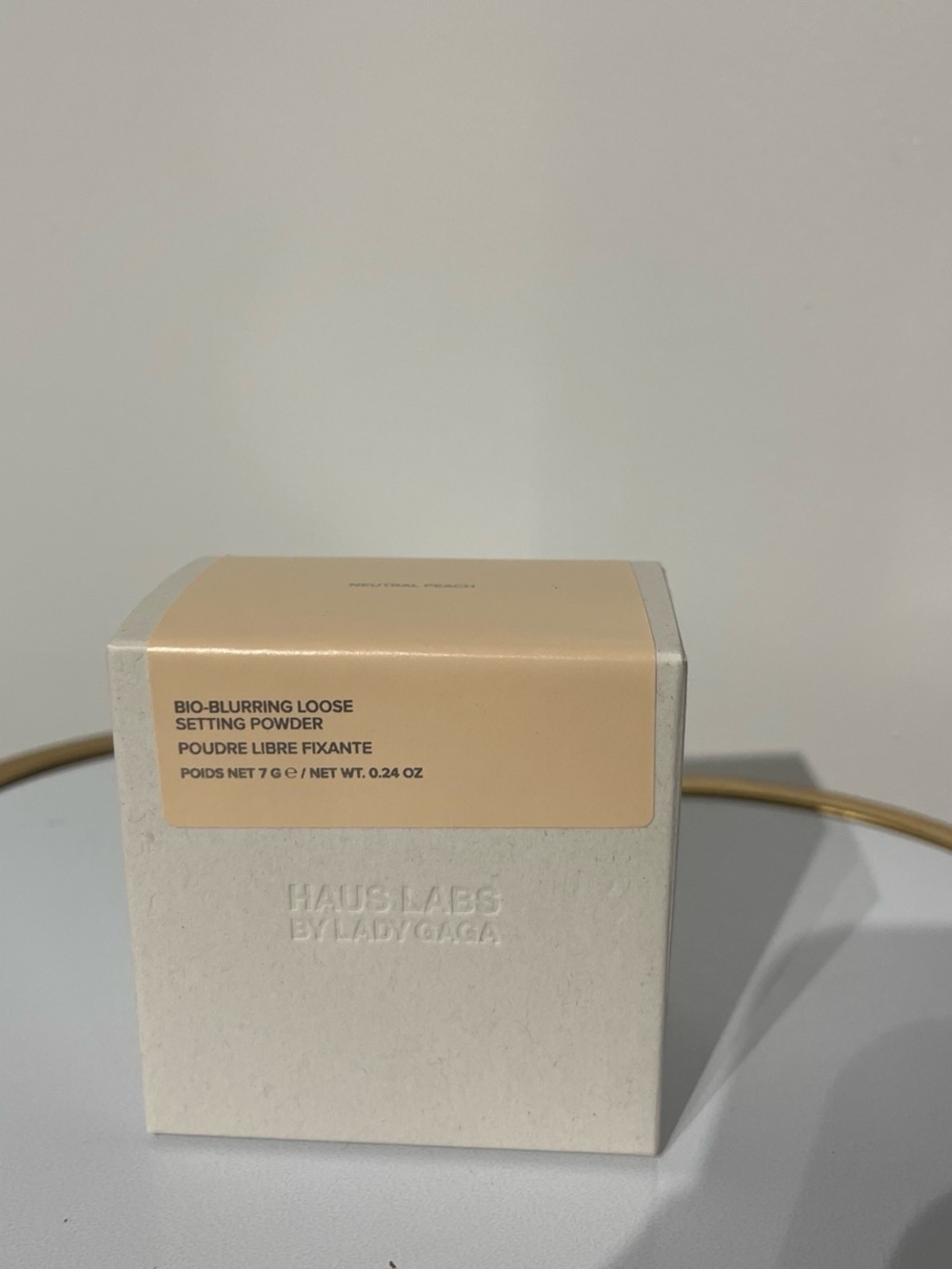 HAUS LABS Bio Blurring Loose Setting Powder Shade Neutral Peach NIB